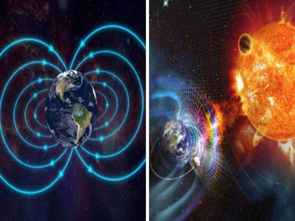 Anomalía en el campo magnético de la Tierra